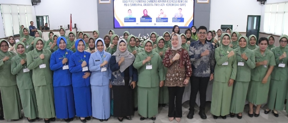 Tingkatkan Kepercayaan Diri, Korem 044/Gapo Gelar Pelatihan Public Speaking
