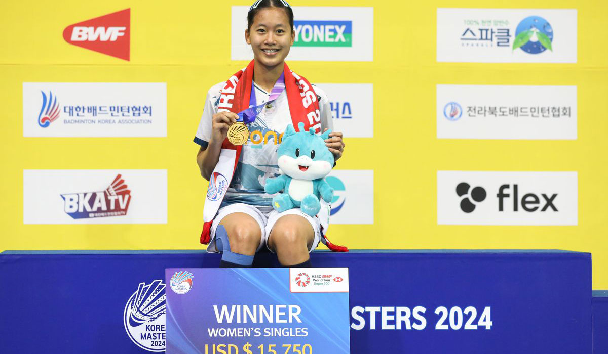 Putri KW Selamatkan Muka Indonesia di Korea Masters 2024, Dejan/Gloria Puas Jadi Runner Up