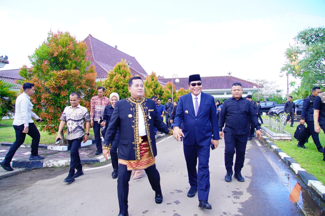 Bupati Muba Hadiri Peringatan Hari Jadi Kabupaten Banyuasin