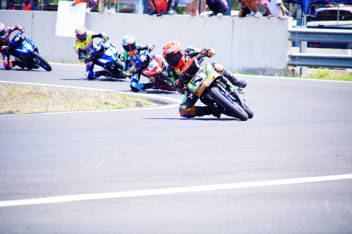 Porprov Sumsel 2025 - Disaksikan Bupati, Pembalap Muba Gagal Finish, ini Penyebabnya 