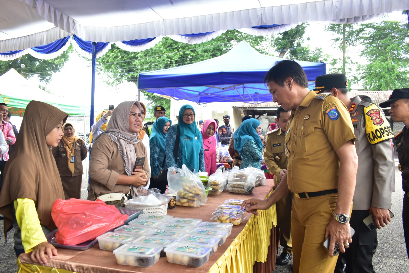 Pemkab OKI Gelar Gerakan Pangan Murah, Libatkan Gapoktan