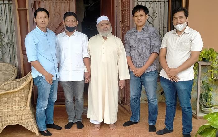 Bersilaturrahmi, Jajaran Dit Intelkam Polda Kunjungi Ponpes Rubath Al Muhibbien Palembang