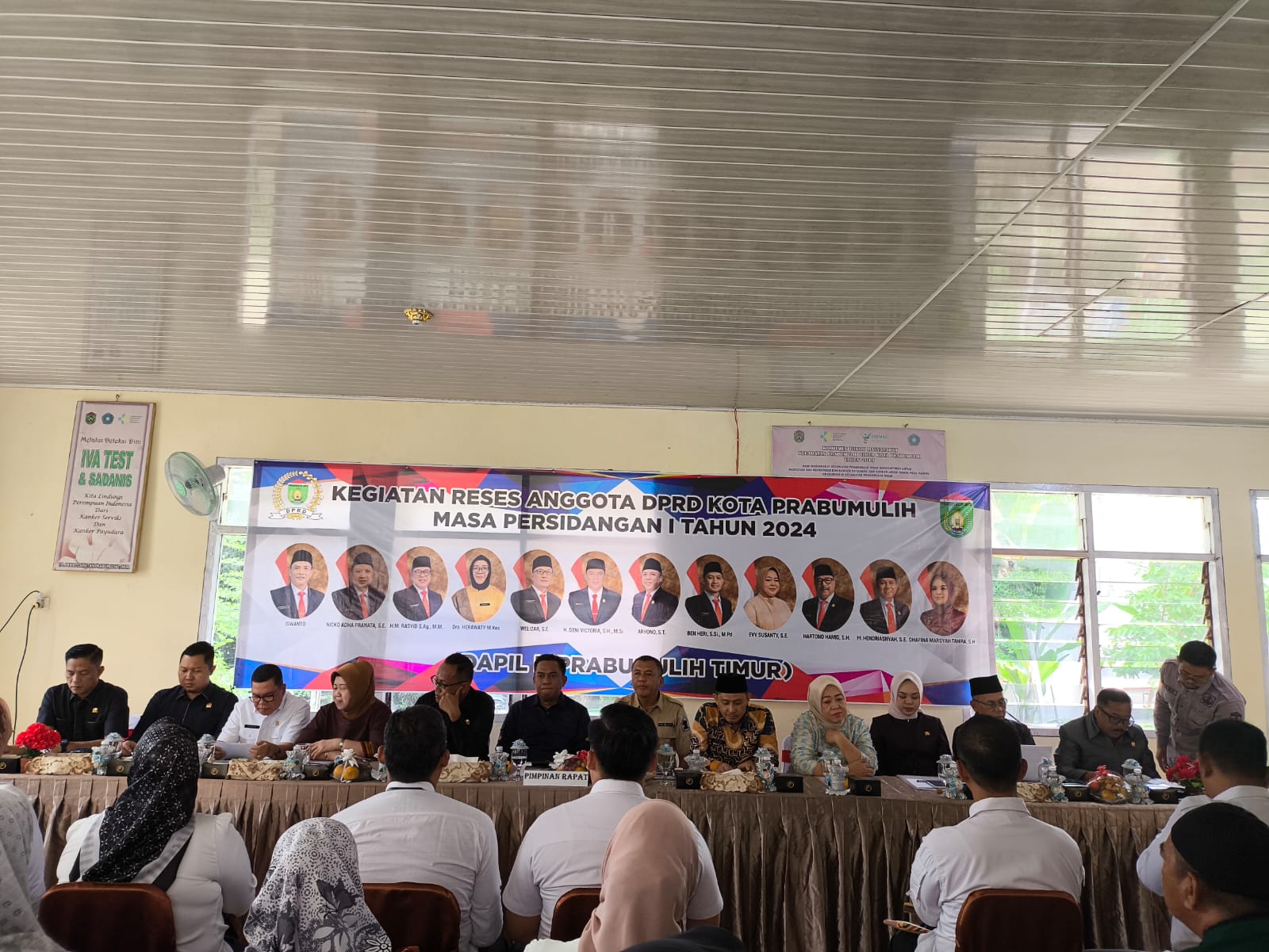 DPRD Kota Prabumulih Laksanakan Kegiatan Reses untuk Pembangunan Gedung Kelurahan 2025