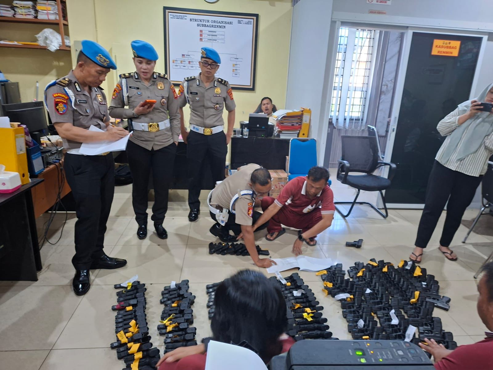 Polda Sumsel Perkuat Pengawasan Internal, Audit Senjata Api Dinas Personel