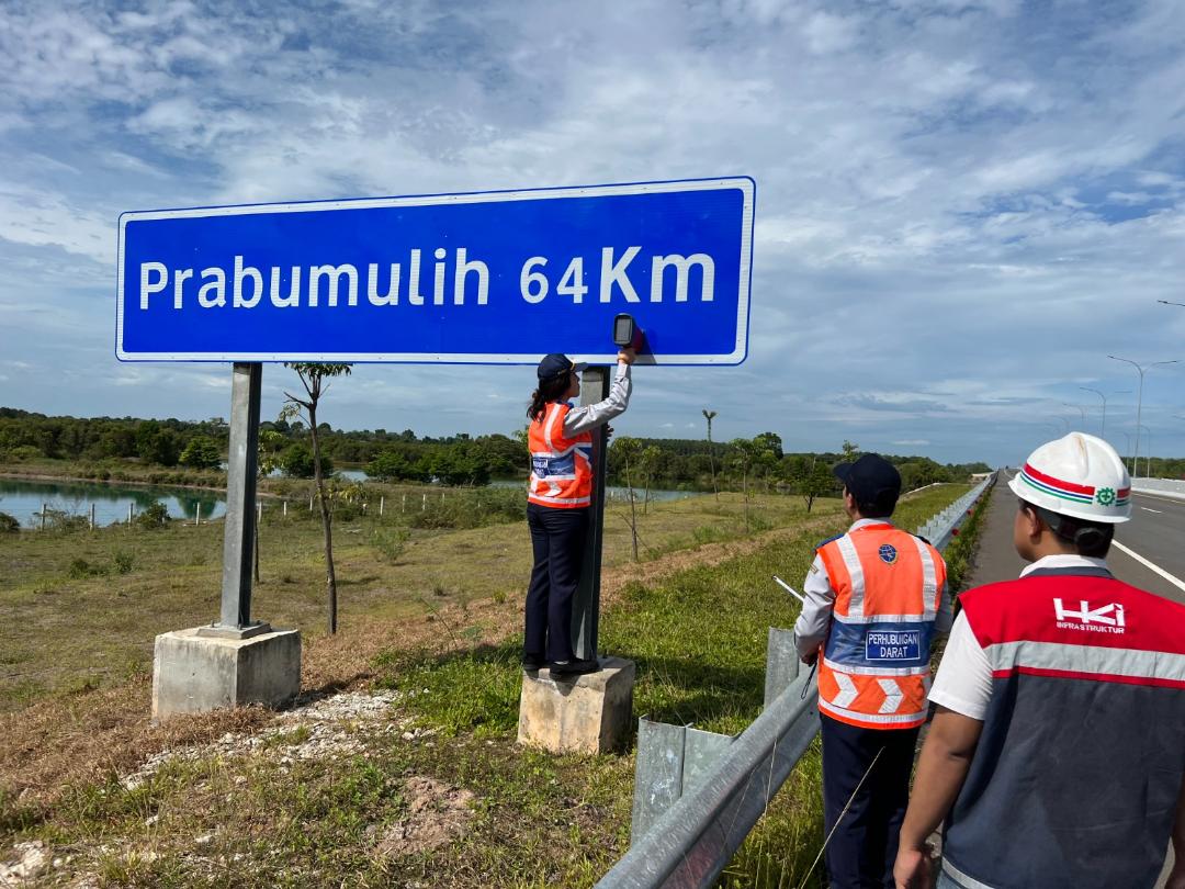 Sebelum Diresmikan Jalan Tol Indralaya-Prabumulih, Dilakukan Uji Laik Fungsi