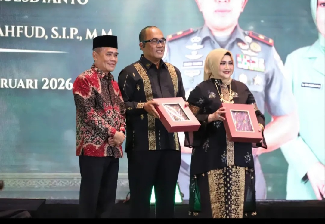 Wabup Ogan Ilir Hadiri Upacara Lepas Sambut Komandan Korem 044/Gapo