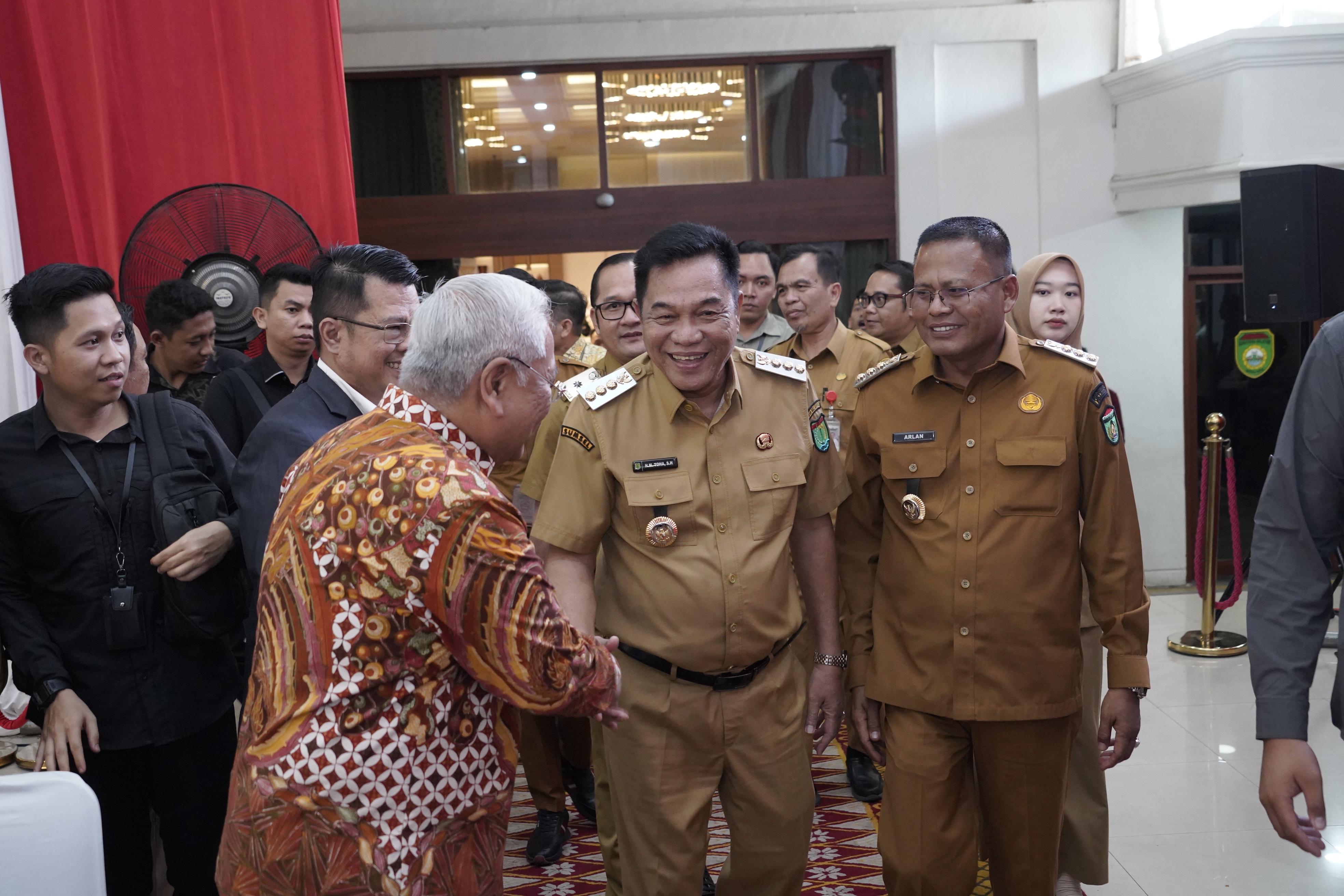 Bupati Muba Hadiri Musrenbang RPJMD Provinsi Sumsel 2025–2029