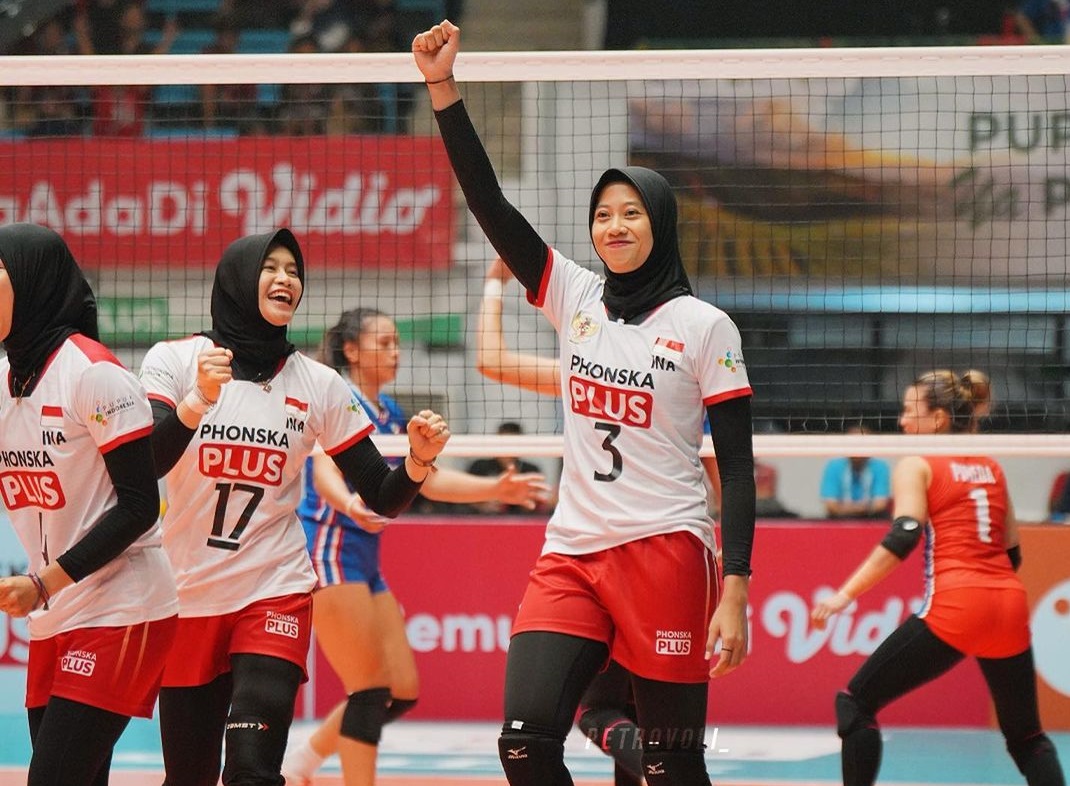 Yuk Dukung Timnas Voli Putri Indonesia di Final AVC Challenge Cup 2023
