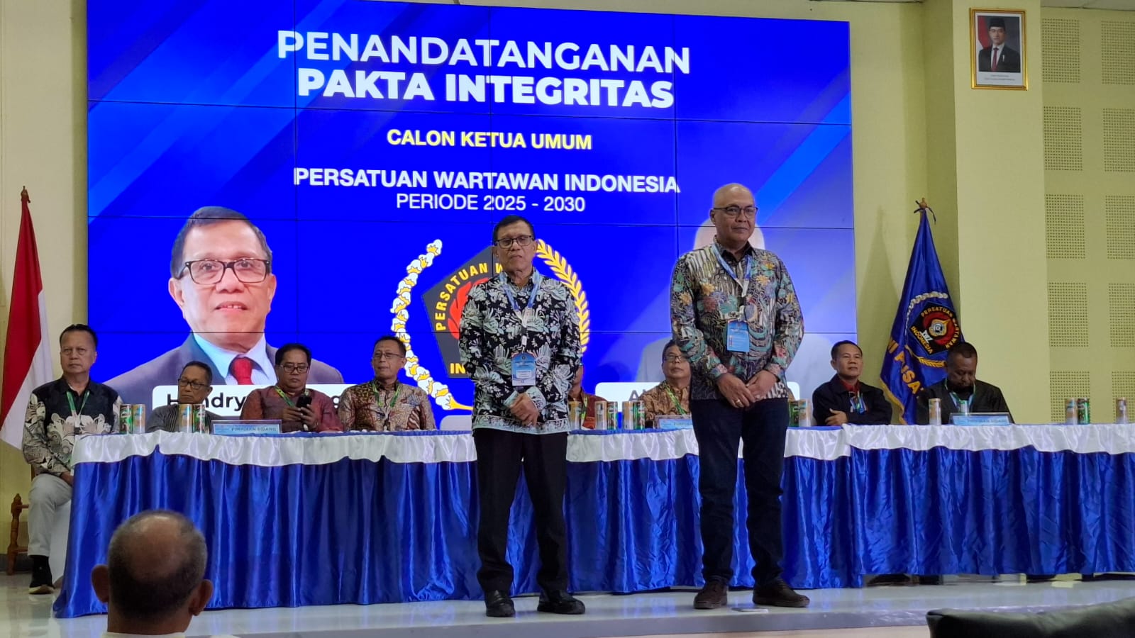 PWI Sumsel  Ucapkan Selamat Kepada Akhmad Munir dan Atal S Depari