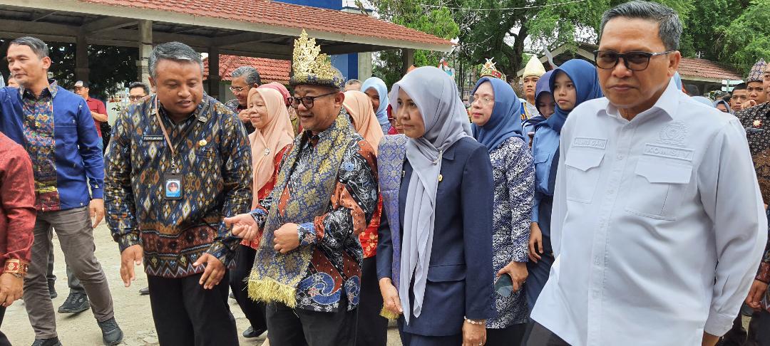 Mendikdasmen Abdul Mu’ti Kunjungi SMAN 1 Indralaya, Ini Pesan Supportnya !