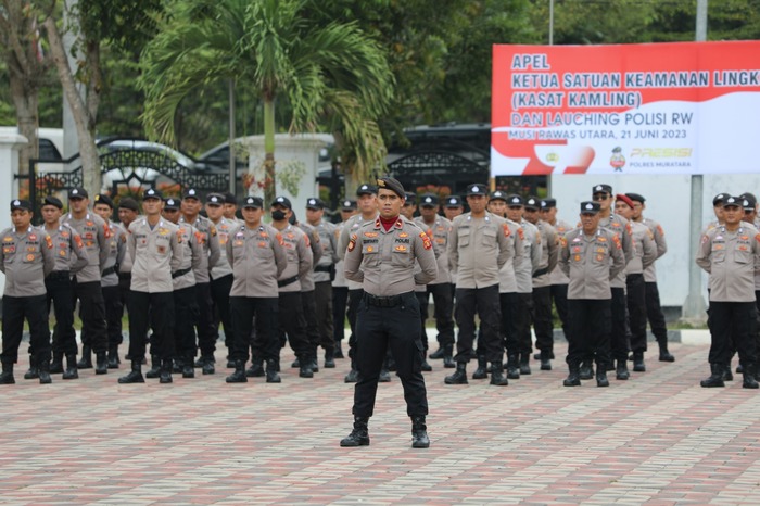 Polres Muratara Launching Polisi RW, Dekatkan Diri Layani Masyarakat