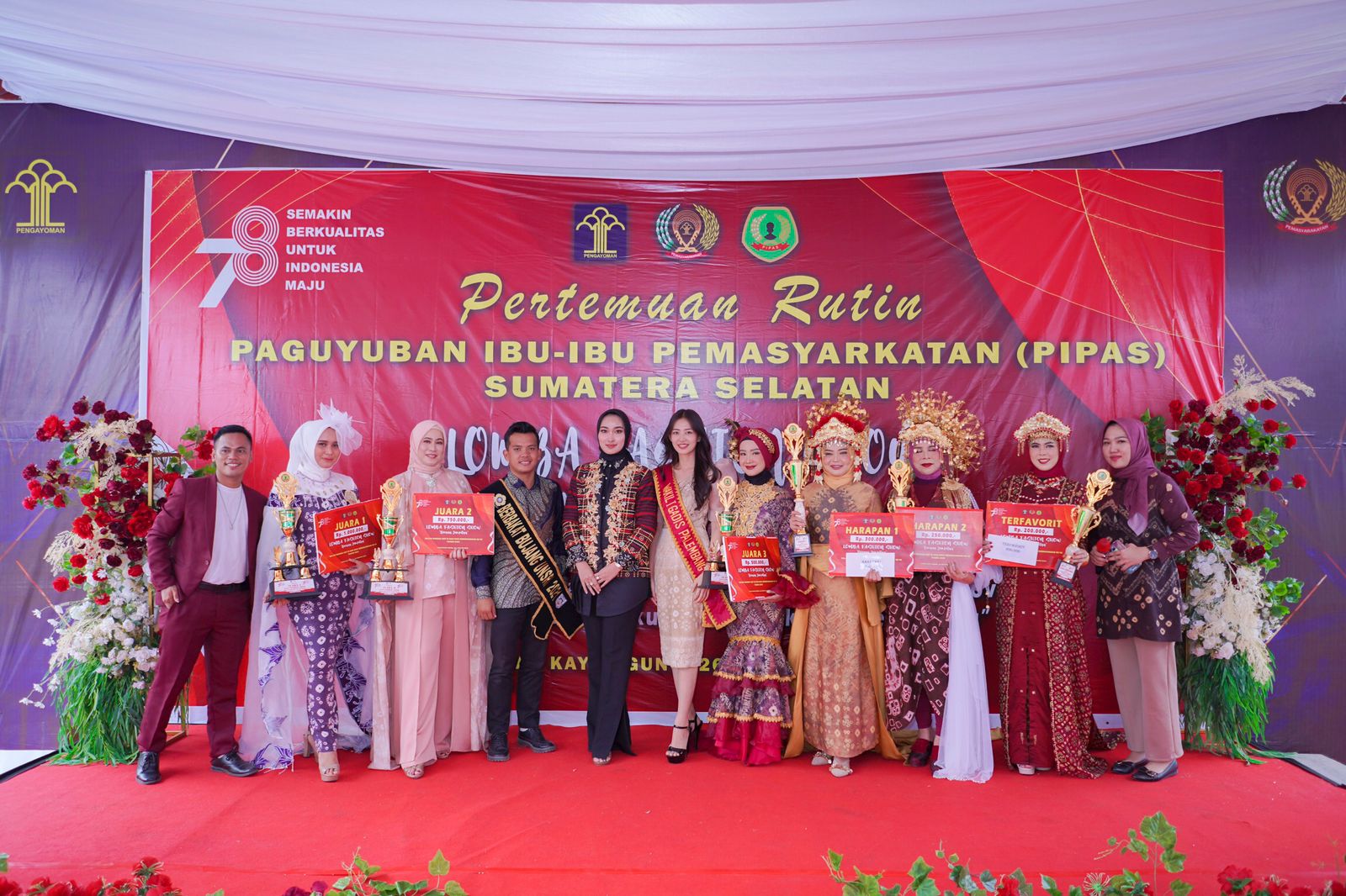 Pakaian Berbahan Dasar Serat Nanas Sabet Juara III Dalam Lomba Fashion Show PIPAS