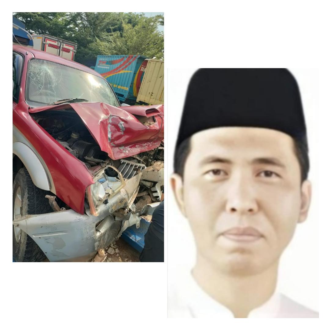 Tabrakan Ketua Baznas OKI Meninggal, Korban Warga Ogan Ilir Pengasuh Ponpes Ittifaqiah