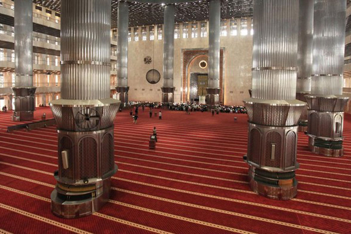 Masjid Istiqlal Sediakan Hotel Gratis Bagi Musyafir