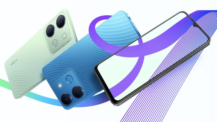 Infinix Smart 7 : HP Entry Level, Tawarkan Layar Luas dan Fitur Extended RAM Hingga 7 GB.