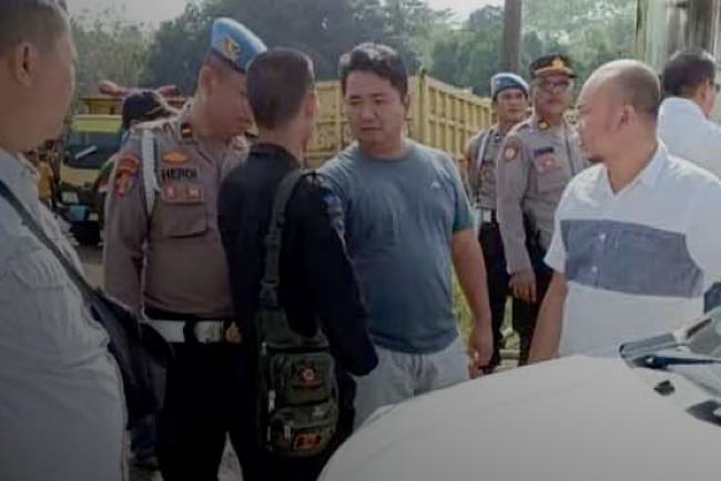 Brimob Kawal Truk Ancam Tembak Warga, Propam Polres OKU Bergerak Cepat dan Ternyata Pelaku Polisi Gadungan   