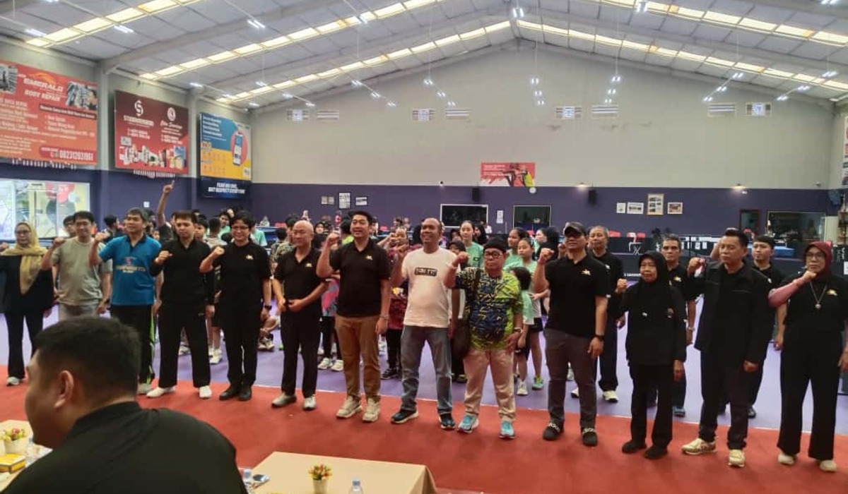 IPL Youth III 2025 Resmi Dimulai, Penanggung Jawab Motivasi Petenis Meja