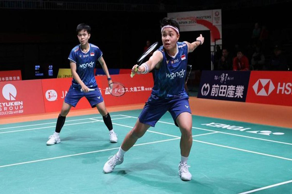Kumamoto Masters 2025 - Apriyani/Fadia Tersingkir di Babak 16 Besar 