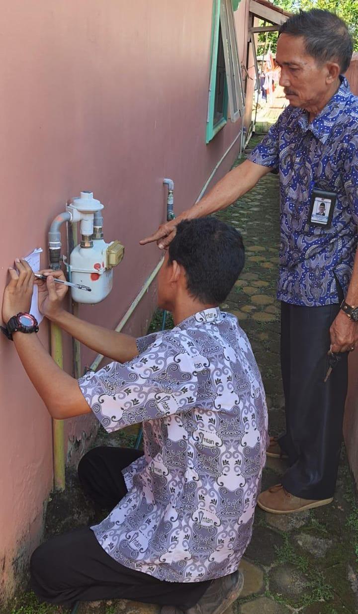 PT Petrogas Ogan Ilir Tarik Kembali 600-an Meteran Jargas Yang Terpasang 