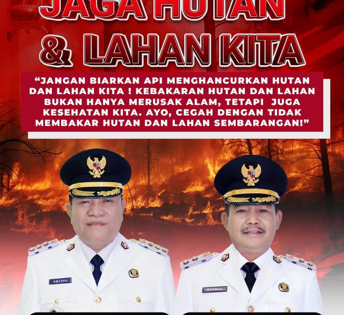 Bupati Muba Ingatkan Jajarannya Cegah Karhutbunla