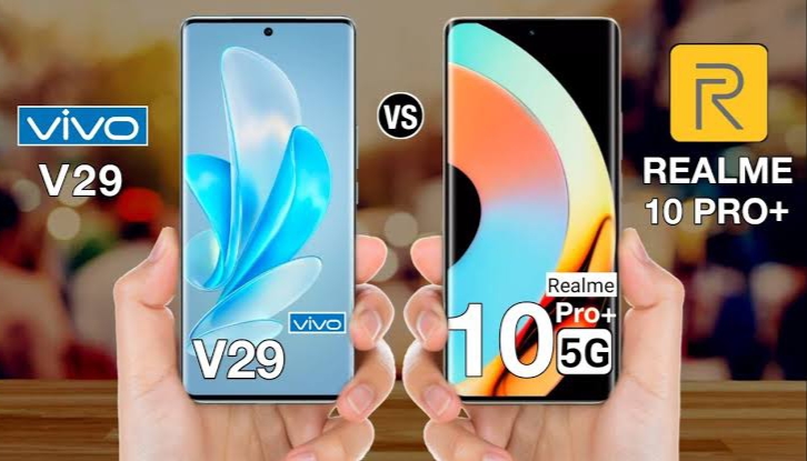 Sama Punya Layar Lengkung! Vivo V29 5G Vs Realme 10 Pro Plus, Lebih Bagus Mana?