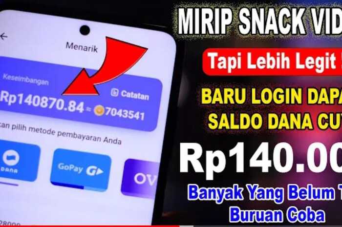 Scroll Video, Gratis Saldo DANA, ini Nama Aplikasinya