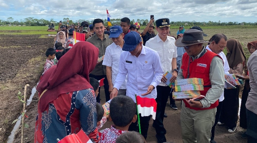Menteri LHK Resmikan Desa Mandiri Peduli Gambut di OKI