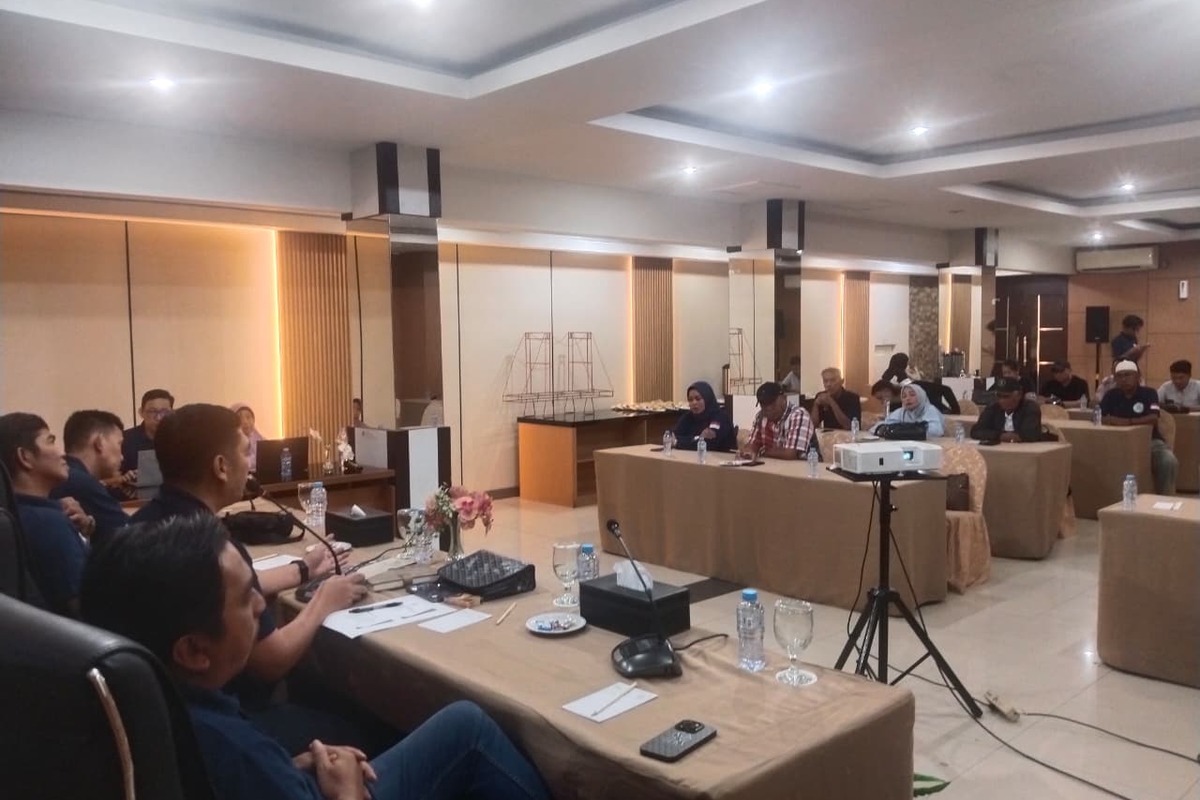 Buka Rapat Kerja, ini Pesan Ketum Pengkot PTMSI Palembang