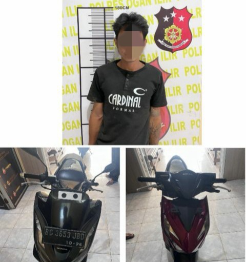 Begal Motor Pelajar di Ogan Ilir, Di Lumpuhkan di Muba, Ternyata Residivis