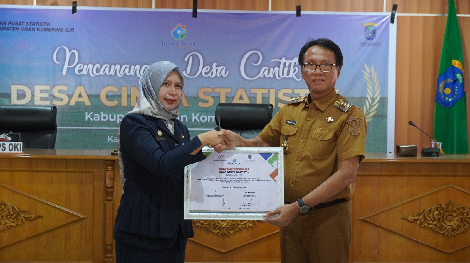 Pj Bupati OKI Ungkap Keunggulan Desa Cantik