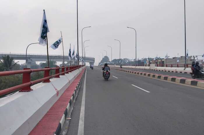 Kabut Asap di Udara Palembang Kembali Pekat