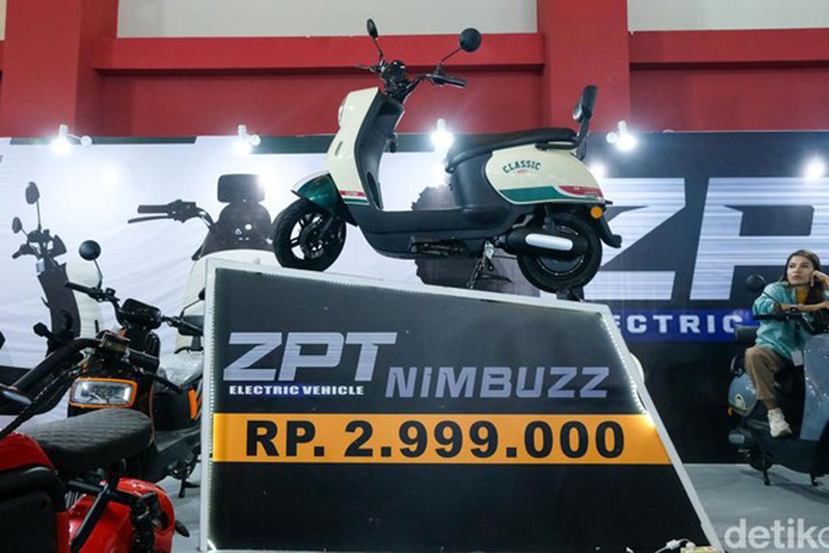 Motor Listrik Supermurah, Hanya Rp2,9 Juta