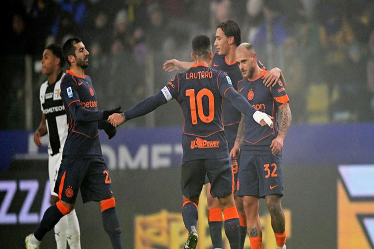 Menang 2-0 Atas Parma, Inter Makin  Kokoh di Puncak Klasemen Liga Italia