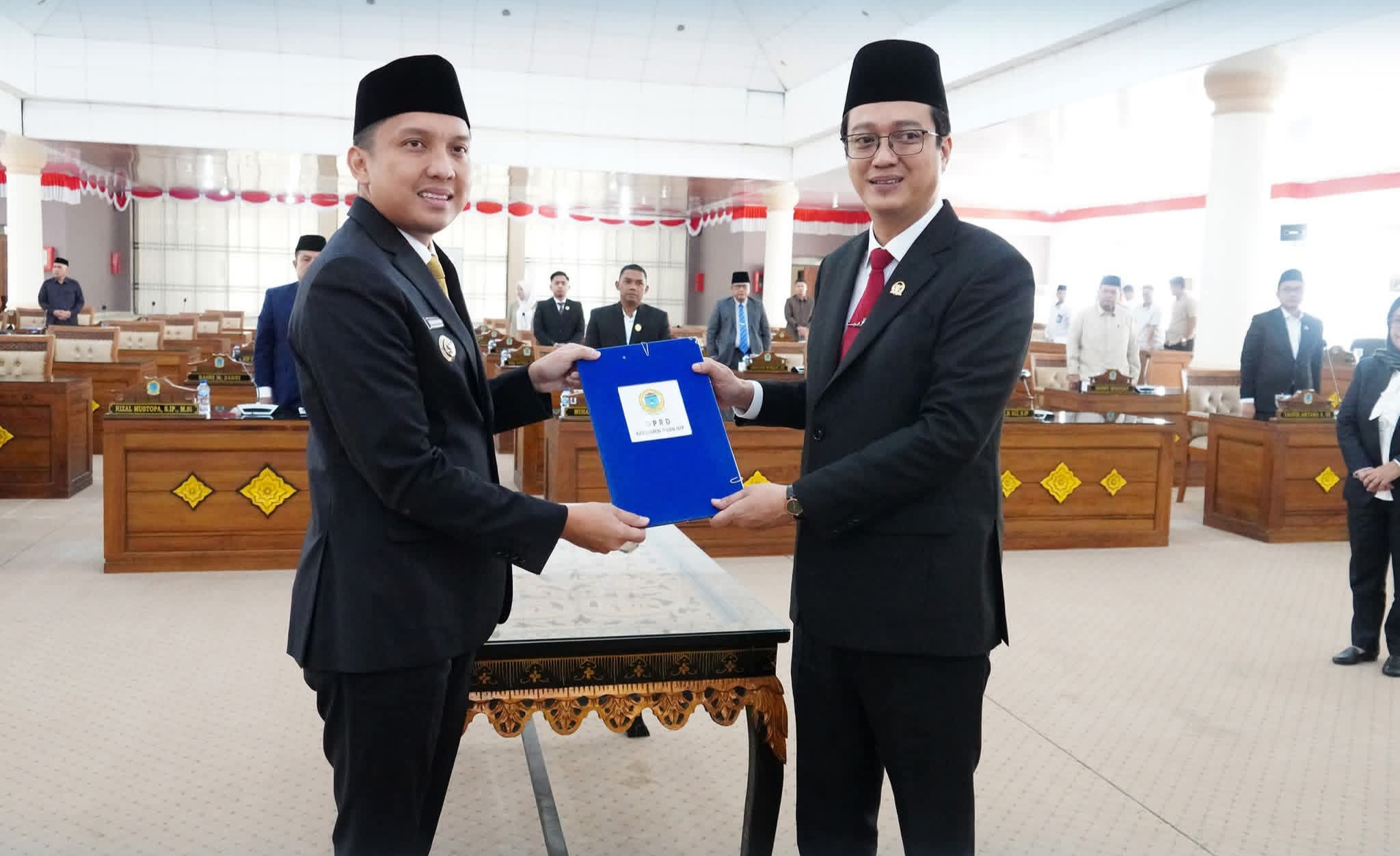 Raperda Usul Pemkab Ogan Ilir  Disahkan  DPRD  Ogan Ilir