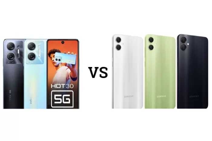 Adu Spesifikasi Hp Infinix Hot 30 5G vs Samsung Galaxy A05, Mana yang Paling Oke