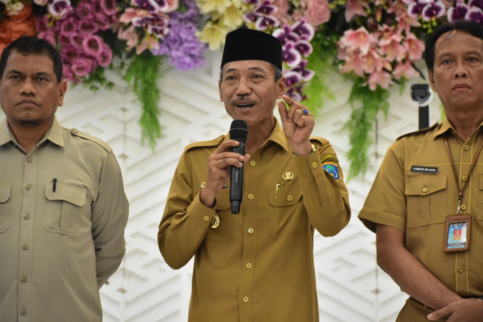 Tinjau Peserta Seleksi PPPK, Doa Tulus Disampaikan Plt Bupati OKI