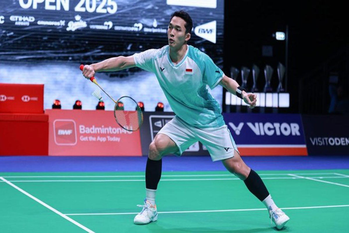 Singkirkan Alex Lanier, Jonatan Christie Susul Fajar/Fikri ke Final Denmark Open 2025