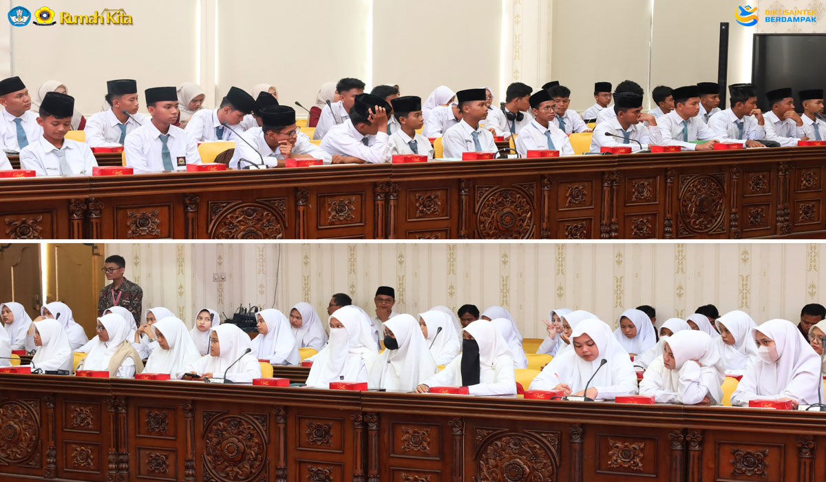 Pelajar MA Cendekia Bangsa Pekanbaru Berkunjung ke Unsri