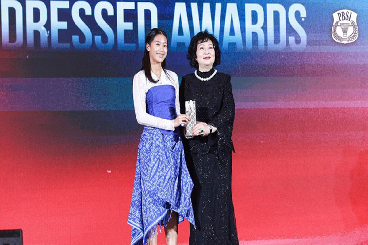 Putri KW Raih Busana Terbaik Gala Dinner BWF World Tour Finals 2025