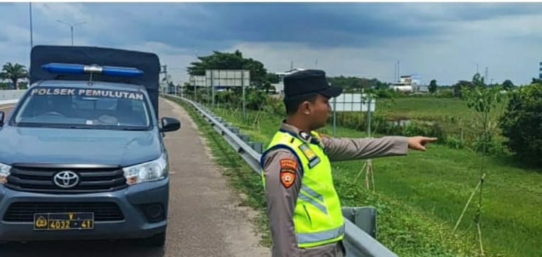 Cegah Terjadinya Karhutla, Polsek Pemulutan, Lakukan Patroli