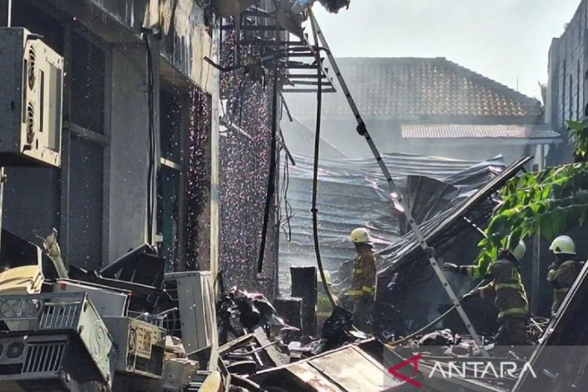 Gedung D Kemendagri Terbakar, 75 Petugas Gulkarmat Dikerahkan