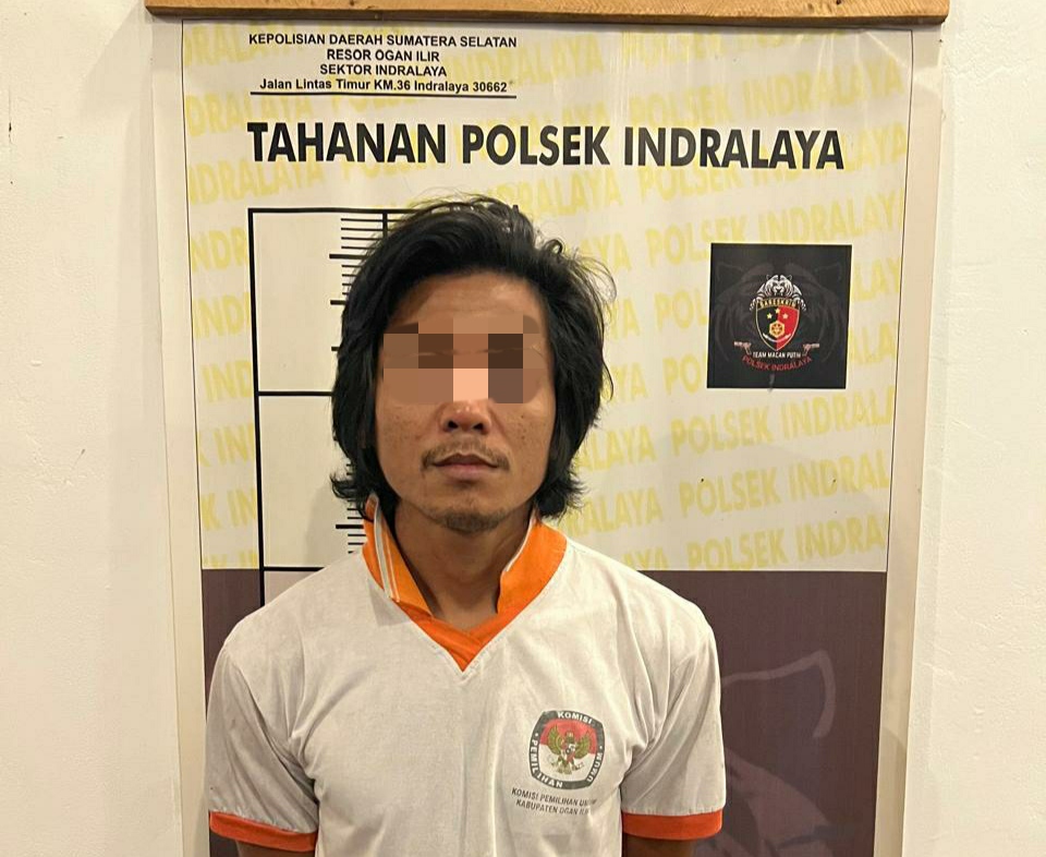 Buron 8 Bulan, Pelaku  Pencurian di  Rumah  Polisi  Ditangkap  Polsek  Indralaya 