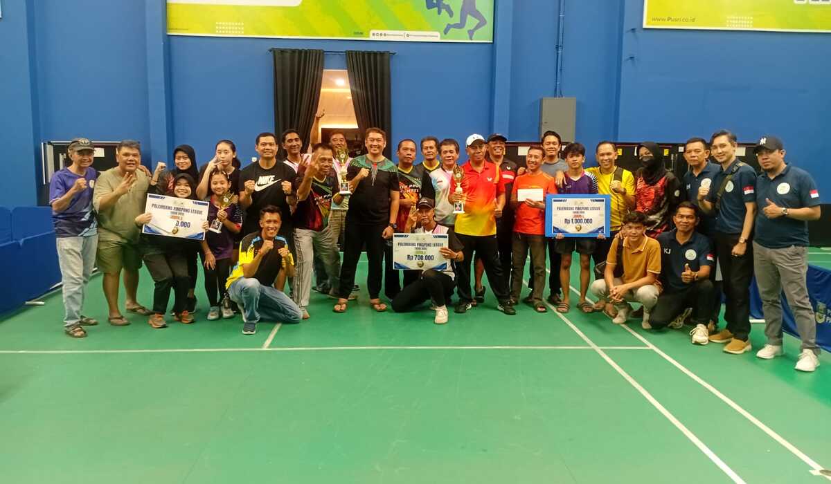 PTM Pitstop Cindo A, Juara Palembang Pingpong League III