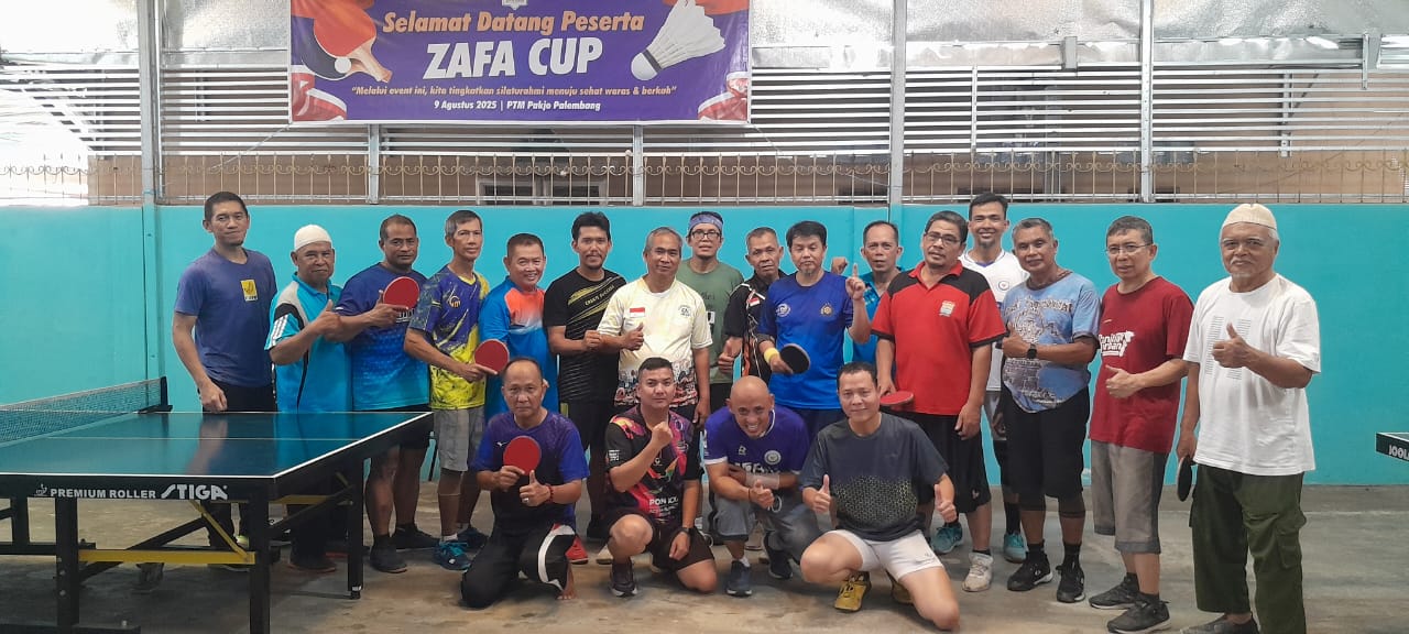 Sehari Jelang Pornas Korpri, Tim Tenis Meja KKP Jajal Petenis Meja PTM Pakjo