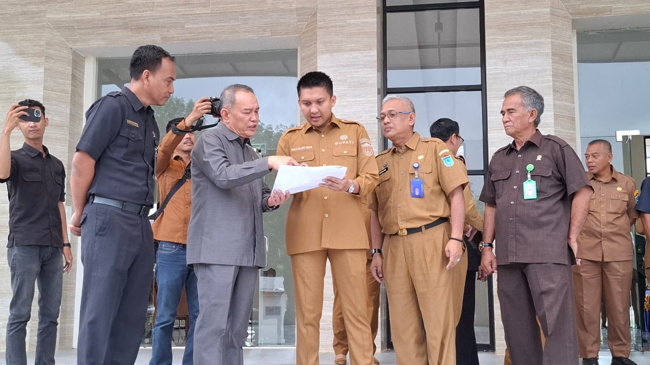 Bupati Panca Tinjau Lahan  Untuk Pembangunan Kantor Pengadilan Negeri Ogan Ilir