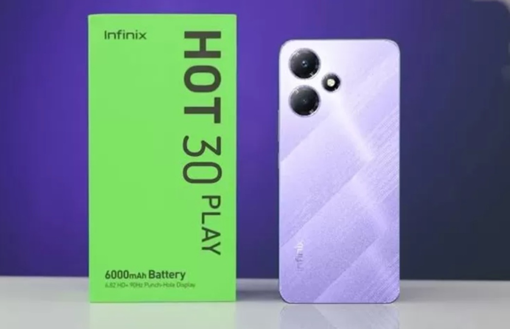 Infinix Hot 30 Play, Rekomendasi Smartphone Rp1 Jutaan yang Dibekali Baterai 6.000 mAh