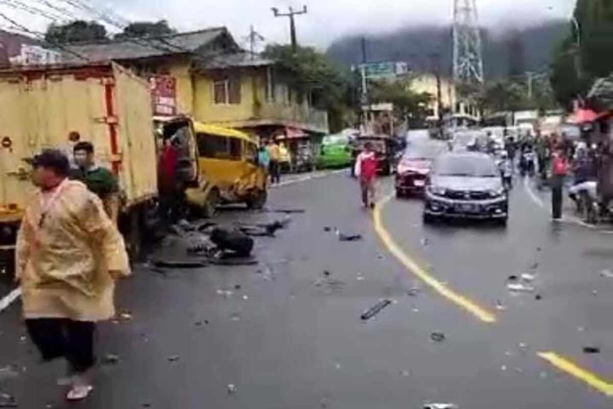 Sopir Truk Pemicu Laka di Jalur Wisata Puncak tak Ditahan, ini Kata Kapolres Bogor