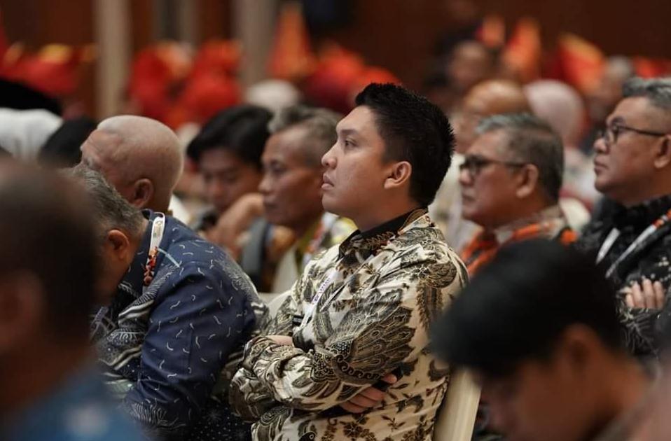 Bupati Panca Hadiri Rakernas XVI Tiga Apkasi di Pusat 