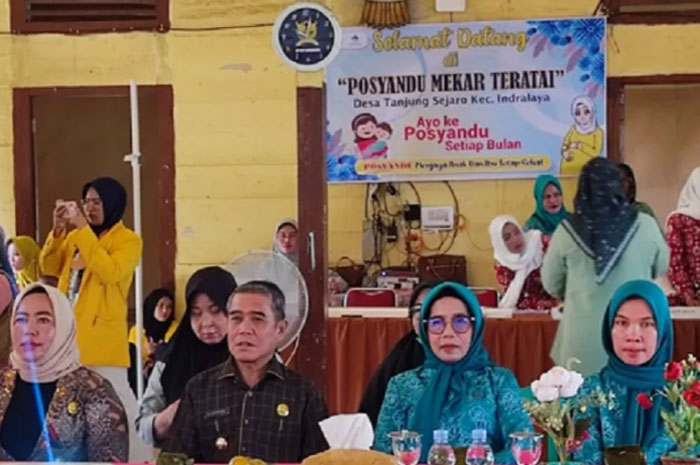 Gubernur Sumsel Launching Gerakan Pemantauan Tumbuh Kembang Balita di Ogan Ilir, ini Pesannya