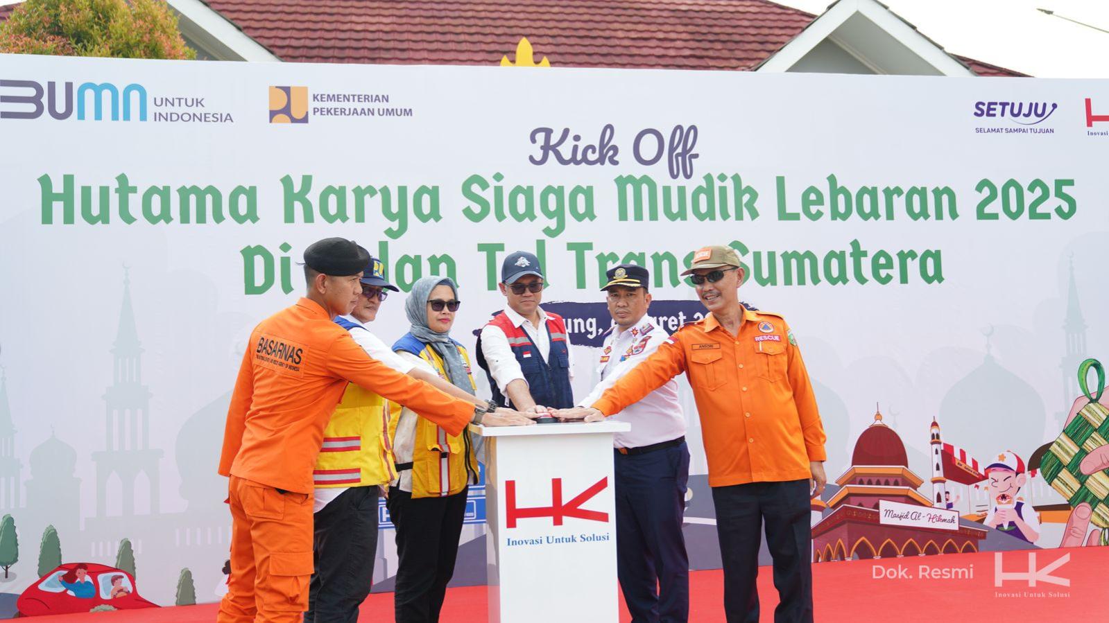 Mudik Lebaran 2025, Hutama Karya Operasikan 870,01 km Jalan tol, Akan Dilintasi Puncak Mudik 26.972 Kendaraan